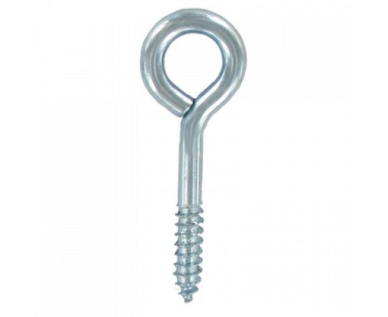 Screw Eyes Zinc 30mm x 6g approx 18) Screw Eyes Zinc 30mm x 6g approx 18)